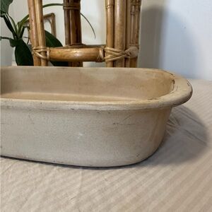 The Pampered Chef Cream Ceramic Baking Dish